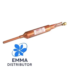 Filter Drier Refrigerant Liquid Line with Charging Valve 1/4 X 1/4 25 grams