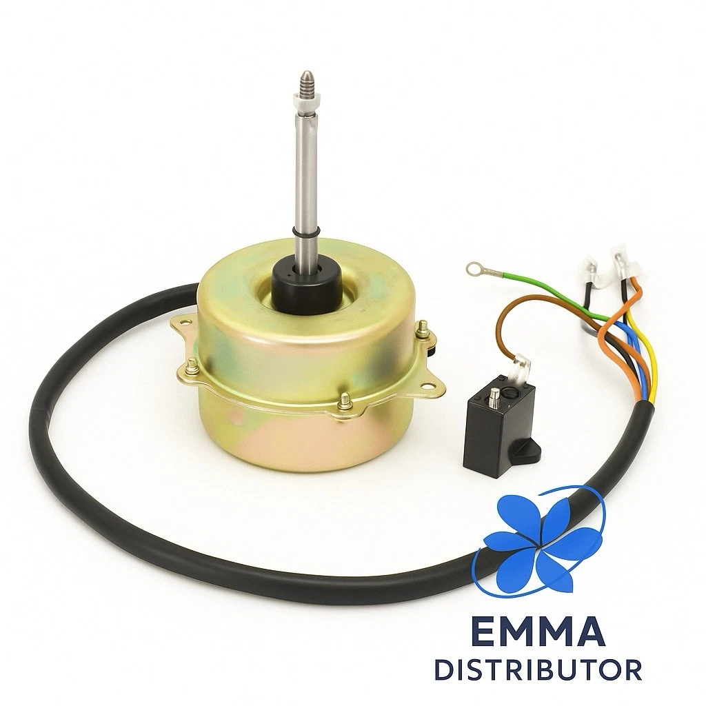 38 WATT MINI SPLIT CONDENSER FAN MOTOR 208-230V CW/CCW, SHAFT DIAMETER 5/16"