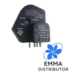 ADJUSTABLE DEFROST TIMER 90V - 250V 6HRS - 24HRS 16 CYCLE CONFIGURATIONS