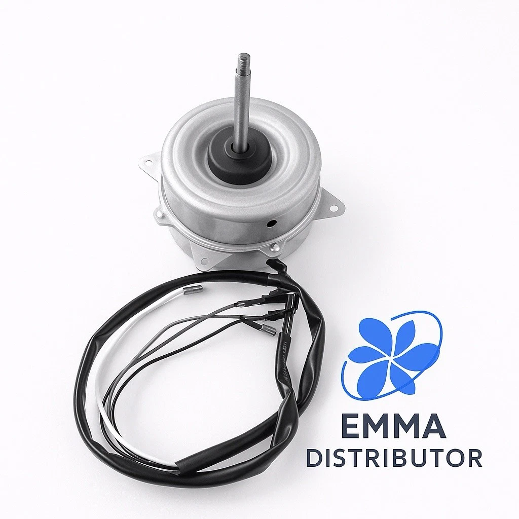 30 Watt Mini Split Condenser Fan Motor 220V/50-60Hz 5/16" Shaft Diameter