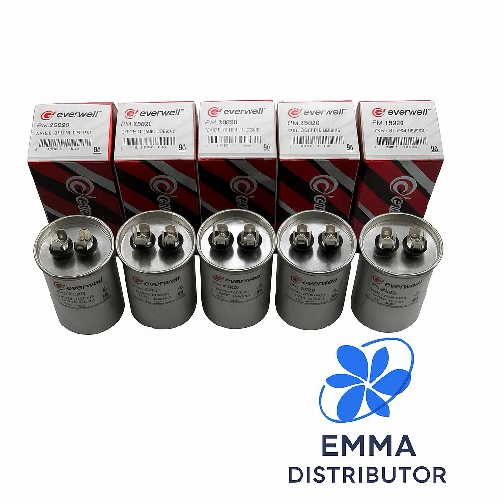 70uf x 440 VAC MULTI-PURPOSE RUN CAPACITOR, 50/60Hz +/-5% OF TOLERANCE 5 PCS.
