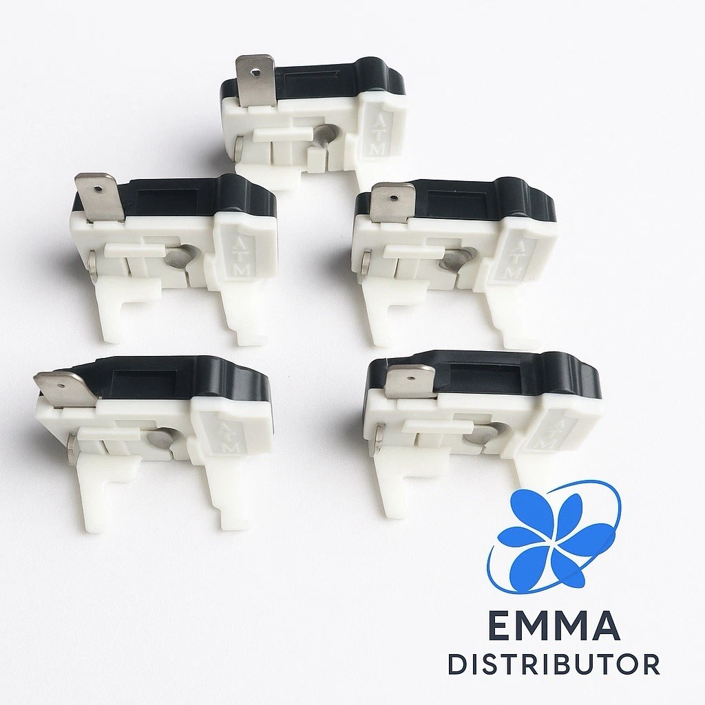 5Pcs Universal 1/4 HP Fridge Air Conditioner Compressor Motor Overload Protector