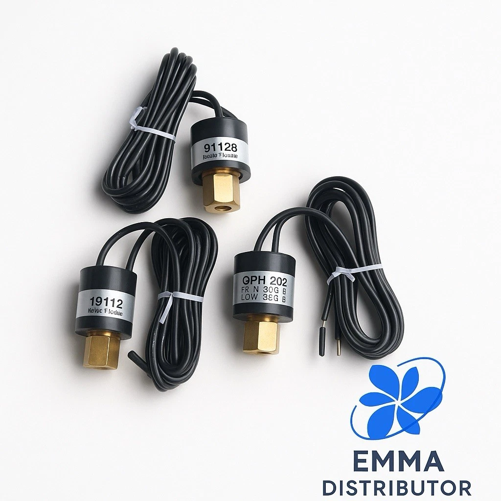 SWITCH HIGH PRESSURE MINI CONTROL OPEN-350 PSI /CLOSE-250 PSI ( 3 PIECES )