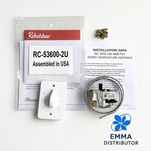 Robertshaw Thermostat Freezer Rc53600-2pi (-11.5c To -16.3c) (-20.2c To -26.8c)