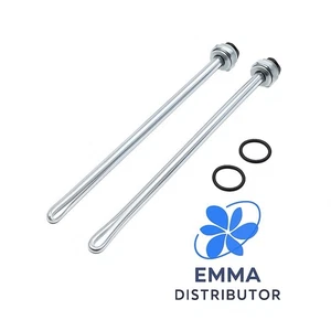 2 COPPER ELEMENTS 4500 WATT 240 VOLT WATER HEATER HEATING 13 1/2 in