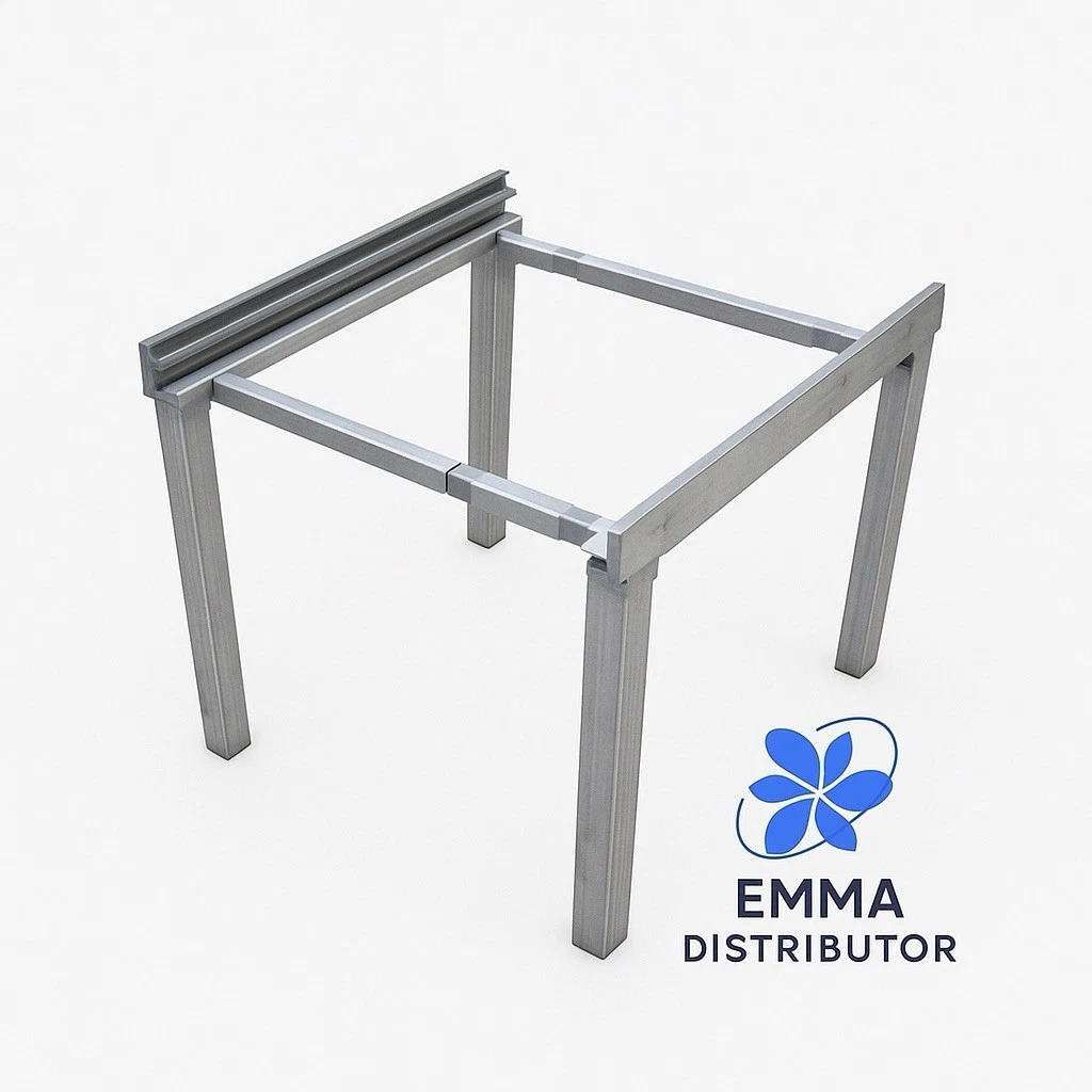 Adjustable Air Handler Stand 16" to 26" Width Adjustment 22"D EAHS-18 18 Heigh