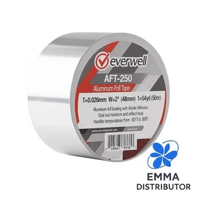 Reinforced Aluminum Foil InsulateTape 2" X 54 Yds