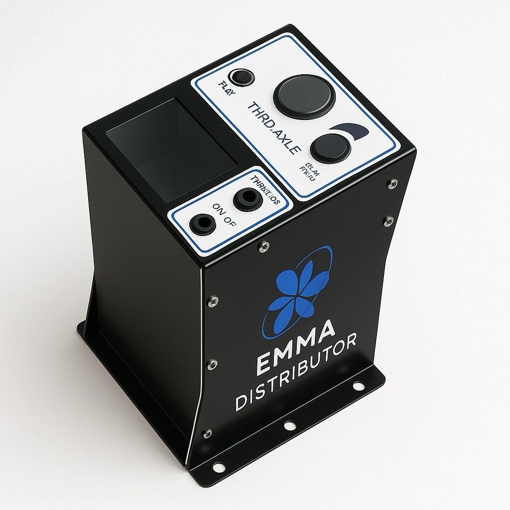 Cosole Dump Truck Controls Tower, Air Dumping System