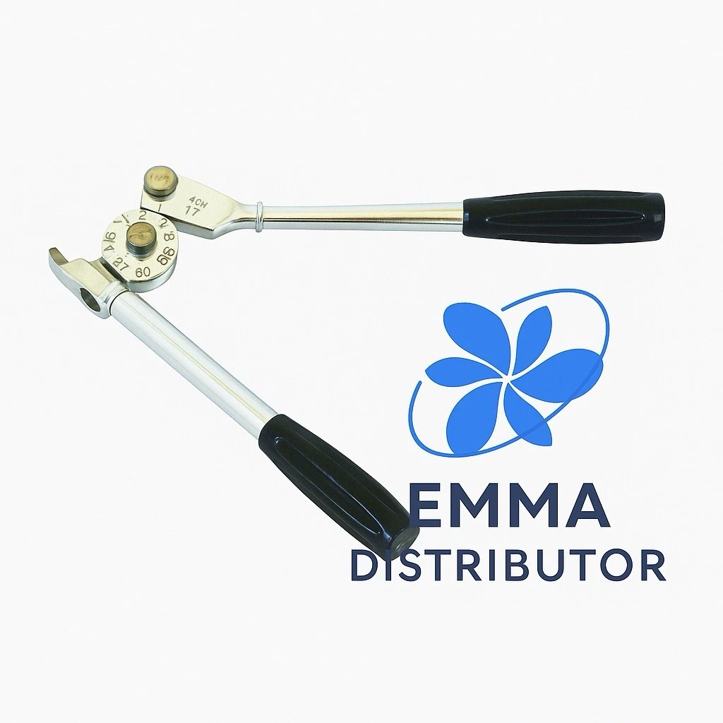 Manual Tube Bender Tool For 1/2" OD Steel Tubing Soft Copper HVAC Refrigeration