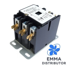DEFINITE PURPOSE CONTACTORS (3 POLES) ,COIL VOL 24- 40AMP. LINE VOLTAGE 240-277