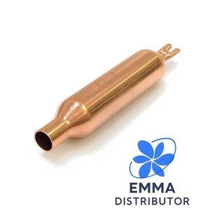 Copper Strainer Filter-Refrigeration All gases Conection 3/8" inlet x .036"
