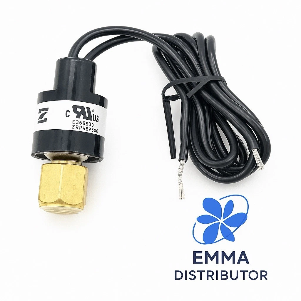 SWITCH HIGH PRESSURE MINI CONTROL OPEN-300 PSI/ CLOSE-200 PSI PMAX 500 250VAC 3A
